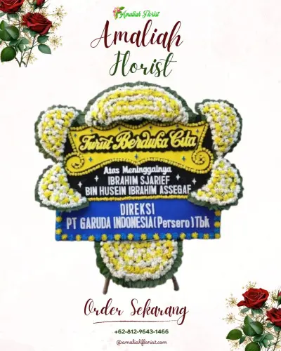 Papan Bunga Duka di Tukadaya